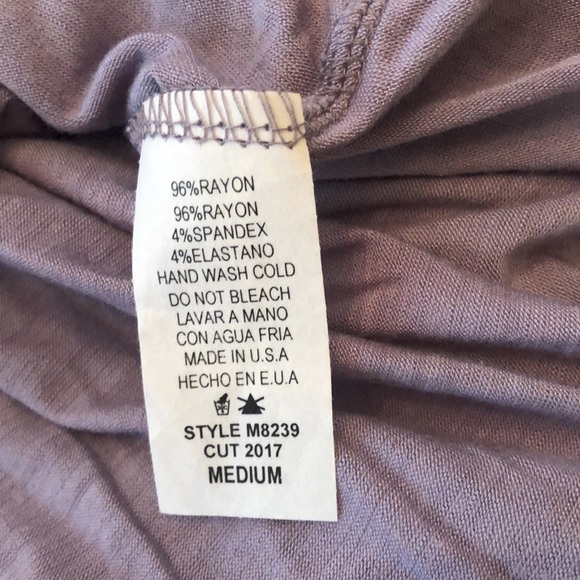 Cy Fashion Boho Blouse in Purple Size Medium - Picture 9 of 12